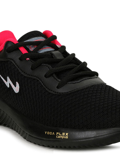 LISA N Black Women's Casual Shoes